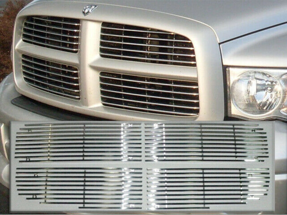 QAA SGB42931 Billet Grille Overlay 4Pc Fits 02-05 Ram