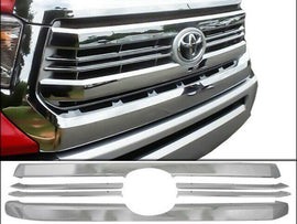 QAA SGC14143 Chrome Grill Overlay 6Pc Fits 14-17 Tundra