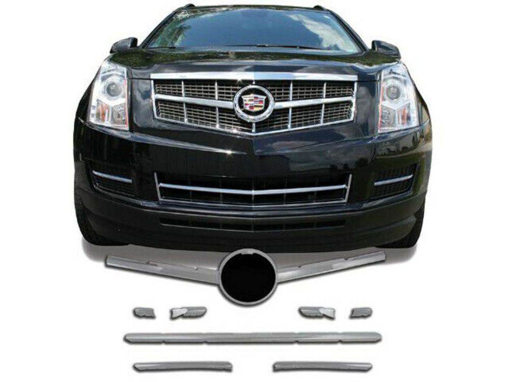 QAA SGC50260 Chrome Grill Overlay 7Pc Fits 10-14 SRX