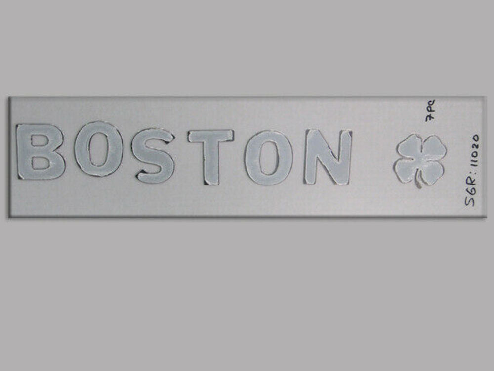 QAA SGR11020 Polished Boston And Clover 7Pc Decal