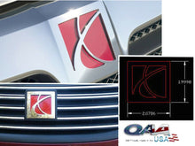 Load image into Gallery viewer, QAA SGR45411 Polished Logo Emblem 2Pc Fits 05-07 Ion Sedan