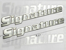 Load image into Gallery viewer, QAA SGR47610 Polished Signature Decal 2Pc Fits 07-14 MKX