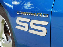 Load image into Gallery viewer, QAA SGR50100 Polished Ss Emblem 4Pc Fits 10-15 Camaro Coupe