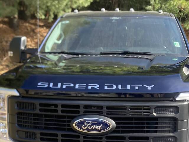 QAA Polished Super Duty Hood Letter Insert 10Pc Fits 23-26 Super Duty