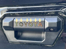 Load image into Gallery viewer, QAA Polished Toyota Tailgate Handle Letter Inserts 6Pc Fits 24-26 Tacoma