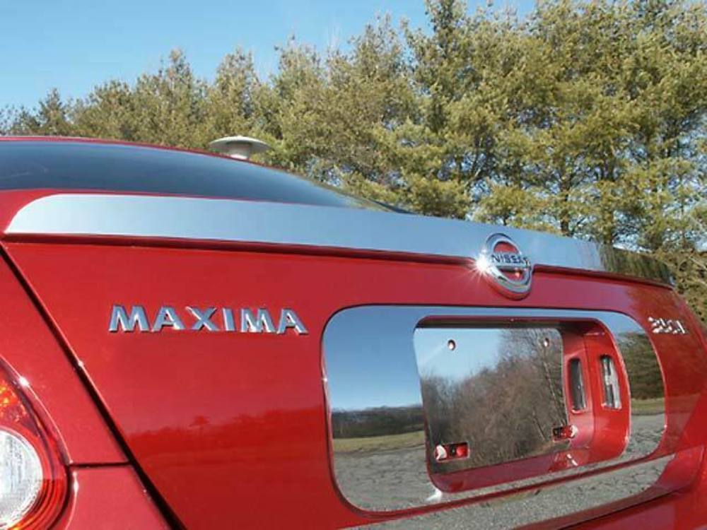 QAA SP24540 Polished Spoiler Cover 1Pc Fits 04-06 Maxima Sedan