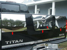 Load image into Gallery viewer, QAA TGH24521 Polished Tailgate Handle Trim 4Pc Fits 04-13 Titan