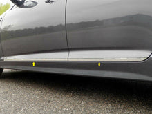 Load image into Gallery viewer, QAA TH11805 Polished Lower Rocker Trim 4Pc Fits 11-15 Optima Sedan