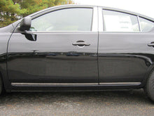 Load image into Gallery viewer, QAA TH12531 Polished Lower Rocker Trim 4Pc Fits 12-19 Versa Sedan