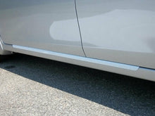 Load image into Gallery viewer, QAA TH13577 Polished Rocker Panel Trim 2Pc Fits 13-15 Sentra Sedan