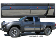 Load image into Gallery viewer, QAA TH16172 Polished Rocker Panel Trim 6Pc Fits 16-23 Tacoma