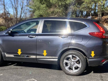 Load image into Gallery viewer, QAA TH17235 Polished Rocker Panel Trim 6Pc Fits 17-22 CR-V