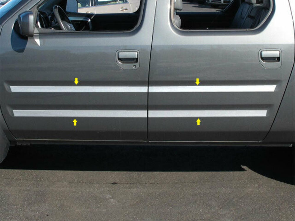 QAA TH25240 Polished Rocker Panel Trim 8Pc Fits 06-12 Ridgeline