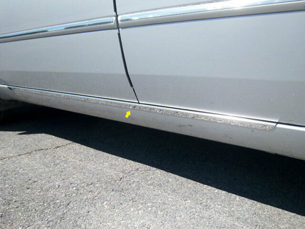 QAA TH26360 Polished Rocker Panel Trim 2Pc Fits 06-10 Sonata Sedan