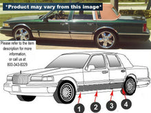 Load image into Gallery viewer, TH30680 Polished Rocker Panel Trim 8Pc Fits 90-94 Town Car Sedan