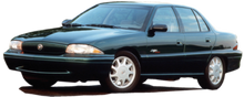 Load image into Gallery viewer, QAA TH32540 Polished Upper Rocker Trim 8Pc Fits 92-95 Skylark Sedan