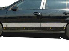 Load image into Gallery viewer, QAA TH44105 Polished Upper Rocker Trim 8Pc Fits 04-07 Malibu Sedan