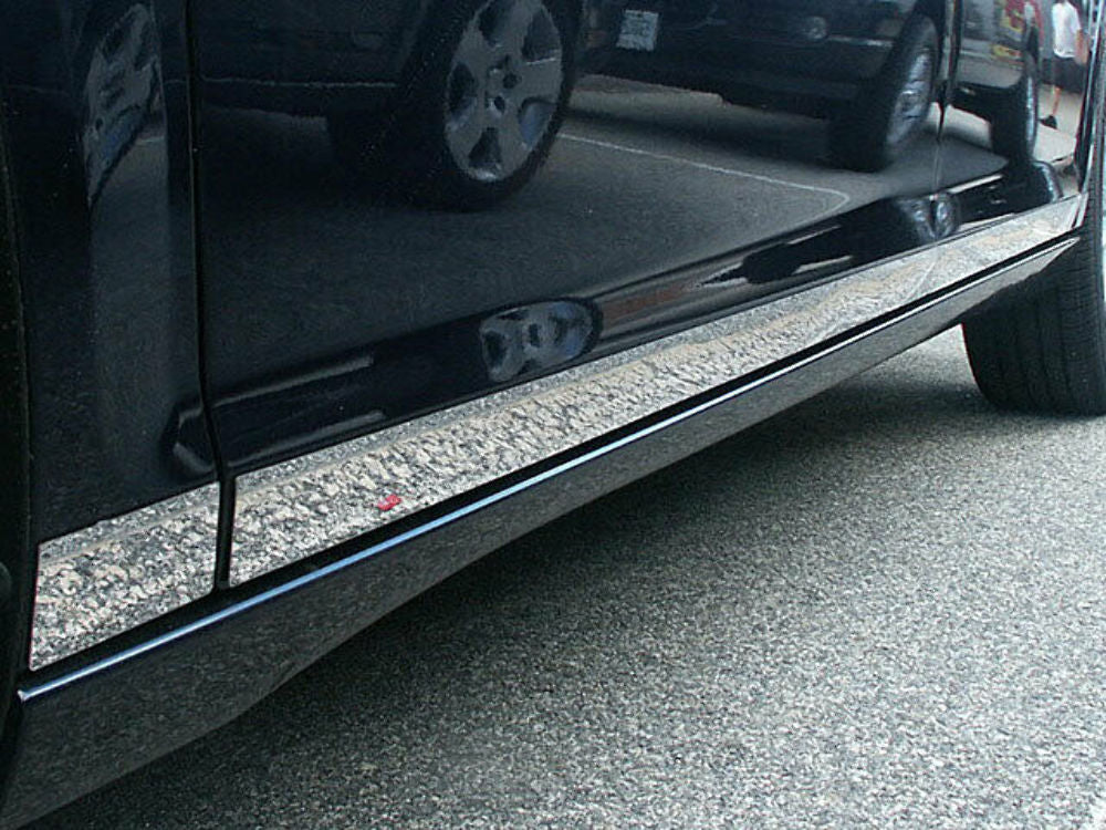 QAA TH47415 Polished Lower Rocker Trim 8Pc Fits 07-09 Aura Sedan