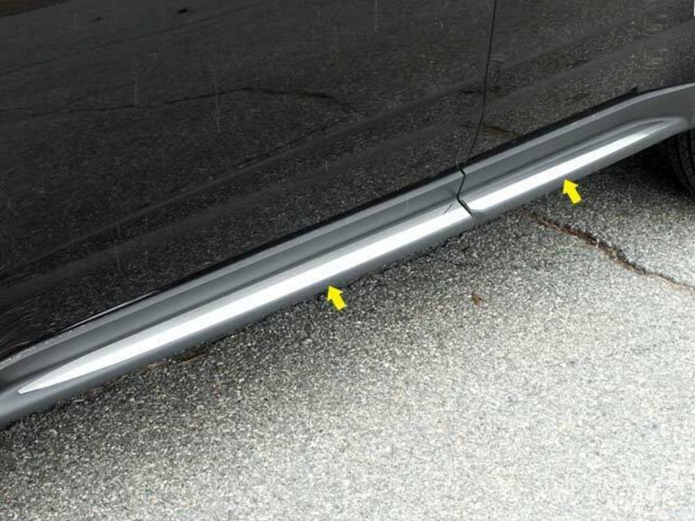 QAA TH50160 Polished Rocker Panel Trim 4Pc Fits 10-17 Equinox