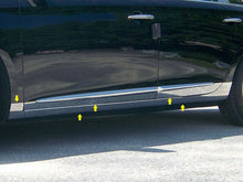 Load image into Gallery viewer, QAA TH53247 Polished Rocker Panel Trim 10Pc Fits 13-19 XTS Sedan