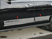 Load image into Gallery viewer, QAA TH55385 Polished Upper Rocker Trim 4Pc Fits 15-17 Expedition