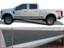 Load image into Gallery viewer, QAA Polished Upper Rocker Trim 12Pc Fits 17-22 Super Duty Super Cab