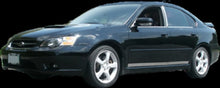 Load image into Gallery viewer, QAA TH95445 Polished Upper Rocker Trim 8Pc Fits 94-99 Legacy Sedan