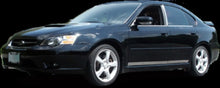 Load image into Gallery viewer, QAA TH95445 Polished Upper Rocker Trim 8Pc Fits 94-99 Legacy Sedan