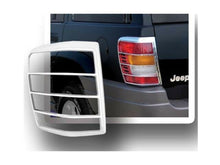 Load image into Gallery viewer, QAA TL39080 Chrome Tail Light Bezels 2Pc Fits 99-04 Grand Cherokee