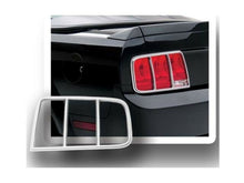 Load image into Gallery viewer, QAA TL45351 Chrome Tail Light Bezels 2Pc Fits 05-09 Mustang Coupe