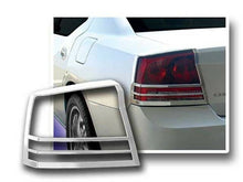 Load image into Gallery viewer, QAA TL46910 Chrome Tail Light Bezels 2Pc Fits 06-10 Charger Sedan