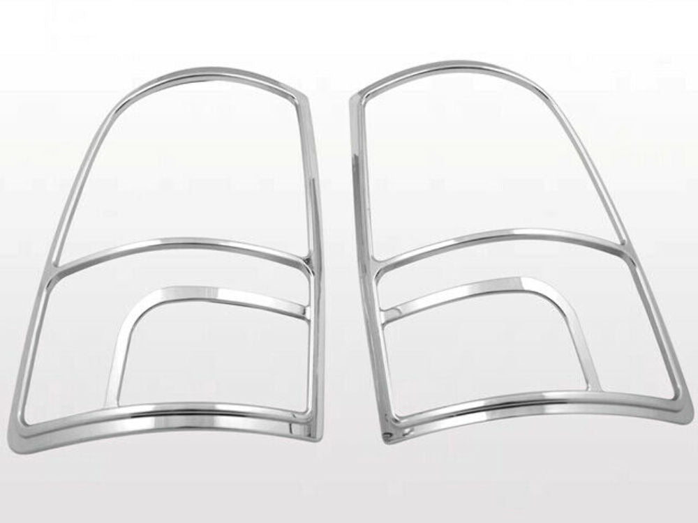 QAA TL49935 Chrome Tail Light Bezels 2Pc Fits 09-12 Ram