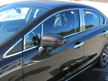 Load image into Gallery viewer, QAA WP12214 Polished Window Trim 20Pc Fits 12-15 Civic Sedan