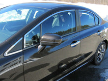 Load image into Gallery viewer, QAA WP12216 Polished Window Trim 8Pc Fits 12-15 Civic Sedan