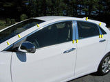 QAA WP13345 Polished Window Trim 18Pc Fits 13-17 Elantra