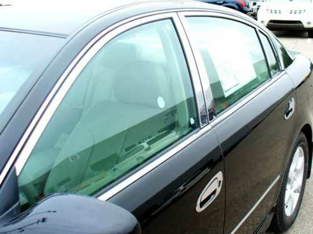 QAA WP22550 Polished Window Trim 10Pc Fits 02-06 Altima Sedan