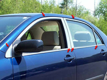 Load image into Gallery viewer, QAA WP24112 Polished Window Trim 12Pc Fits 03-08 Corolla Sedan