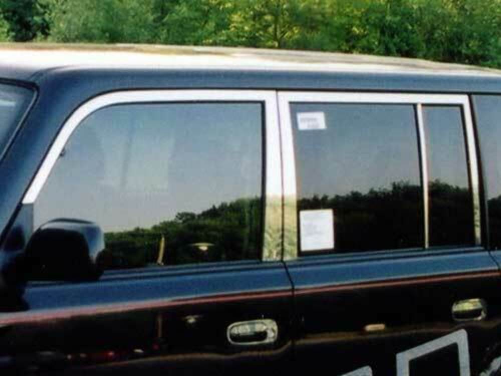 QAA WP24180 Polished Window Trim 12Pc Fits 04-06 xB