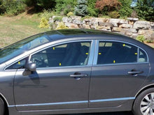 Load image into Gallery viewer, QAA WP26214 Polished Window Trim 16Pc Fits 06-11 Civic Sedan