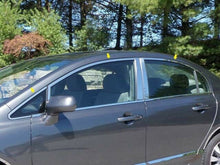 Load image into Gallery viewer, QAA WP26215 Polished Window Trim 6Pc Fits 06-11 Civic Sedan