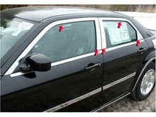 Load image into Gallery viewer, QAA WP45766 Polished Window Trim 10Pc Fits 05-10 300 Sedan