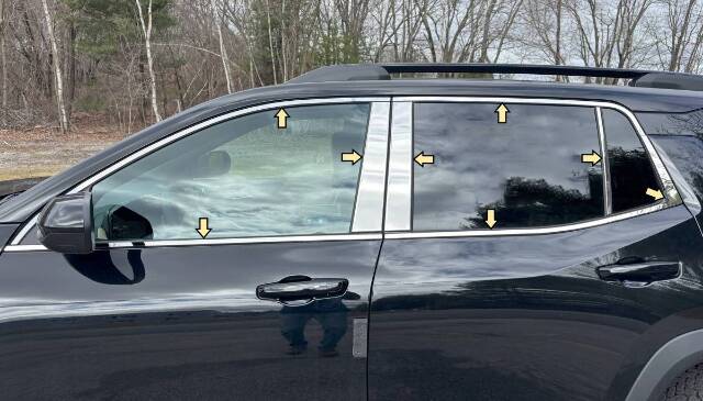 QAA WP65160 Polished Window Trim 16Pc Fits 25-26 Equinox