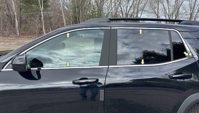 QAA WP65161 Polished Window Trim 10Pc Fits 25-26 Equinox