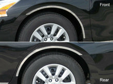 Load image into Gallery viewer, QAA WQ13550 Polished Fender Trim 4Pc Fits 13-15 Altima Sedan