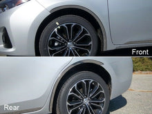 Load image into Gallery viewer, QAA WQ14112 Polished Fender Trim 4Pc Fits 14-19 Corolla Sedan