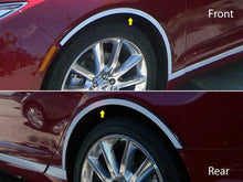 Load image into Gallery viewer, QAA WQ53630 Polished Fender Trim 4Pc Fits 13-16 MKZ Sedan