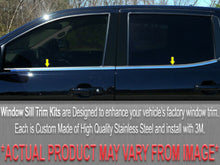 Load image into Gallery viewer, QAA WS25445 Polished Window Sill Trim 4Pc Fits 05-07 Legacy Sedan