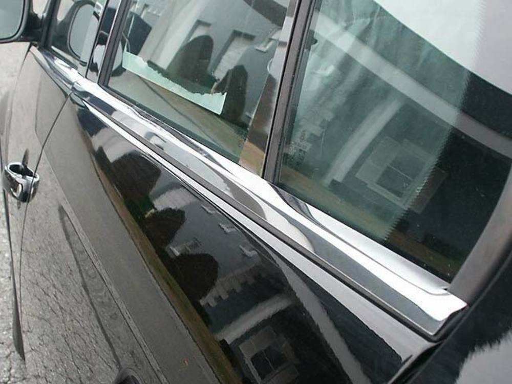 QAA WS25665 Polished Window Sill Trim 4Pc Fits 05-10 Jetta Sedan