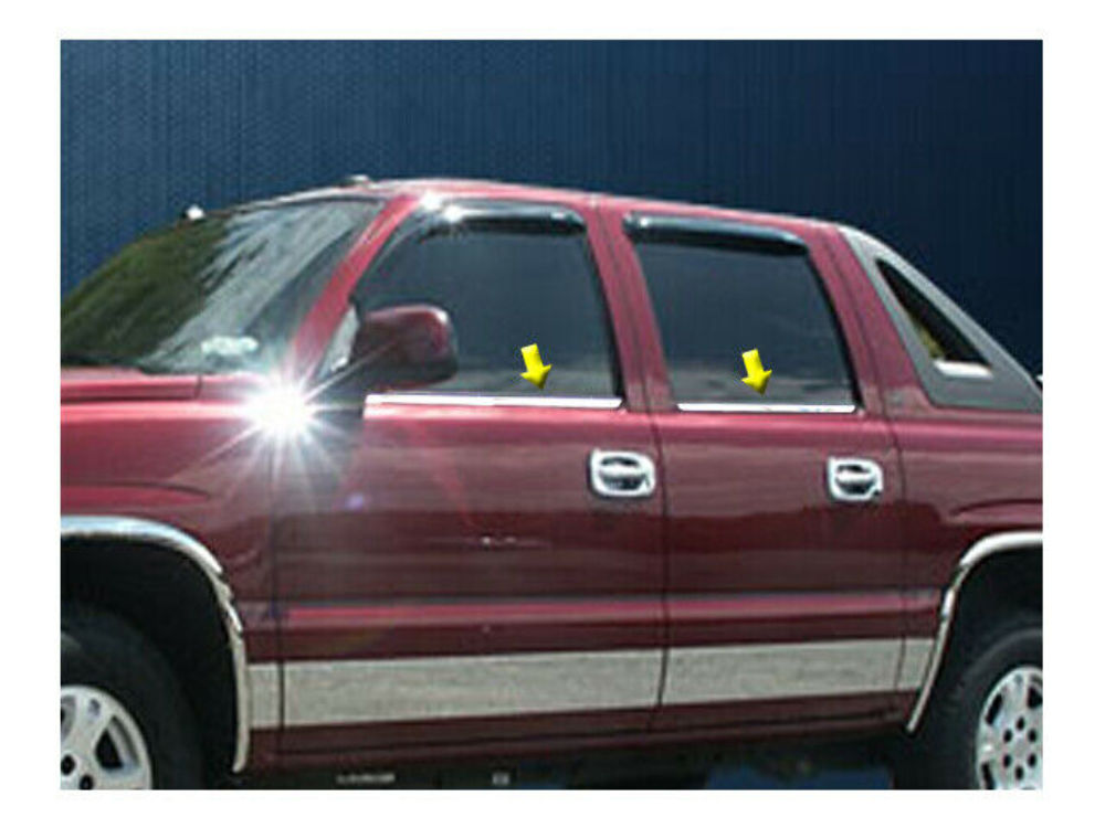 QAA WS40198 Polished Window Sill Trim 4Pc Fits 00-06 Suburban