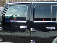 Load image into Gallery viewer, QAA WS47085 Polished Window Sill Trim 4Pc Fits 07-18 Wrangler JK